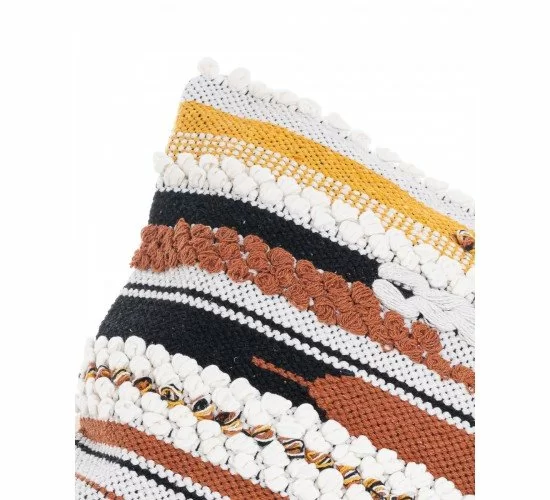 Boho Βαμβακερή Εμπριμέ Μακραμέ Μαξιλαροθήκη Φιγούρας Kunal 45x45cm 45x45cm Multi Boho Βαμβακερή Εμπριμέ Μακραμέ Μαξιλαροθήκη Φιγούρας Kunal 45x45cm 45x45cm Multi