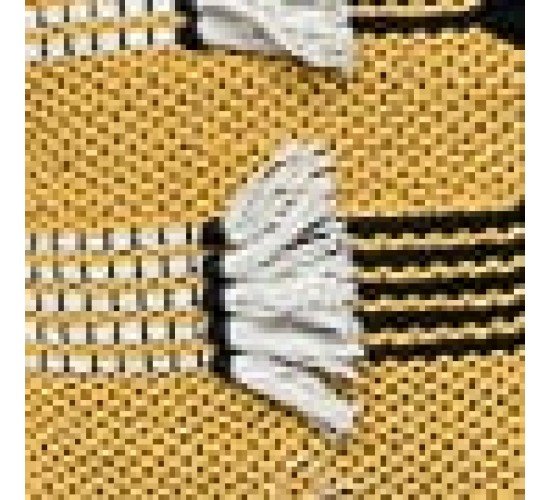 Boho Βαμβακερή Μακραμέ Μαξιλαροθήκη Φιγούρας Vivek 45x45cm 45x45cm Μουσταρδί