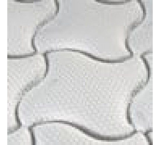 Μέτριο Ορθοπεδικό Αντιβακτηριακό Στρώμα Bonnel Norma 160x200 25cm Άσπρο