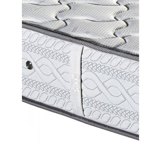 Μέτριο Ορθοπεδικό Αντιβακτηριακό Στρώμα Bonnel Norma 90x200 25cm Άσπρο