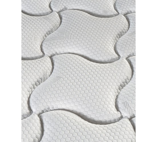 Μέτριο Ορθοπεδικό Αντιβακτηριακό Στρώμα Bonnel Norma 140x200 25cm Άσπρο