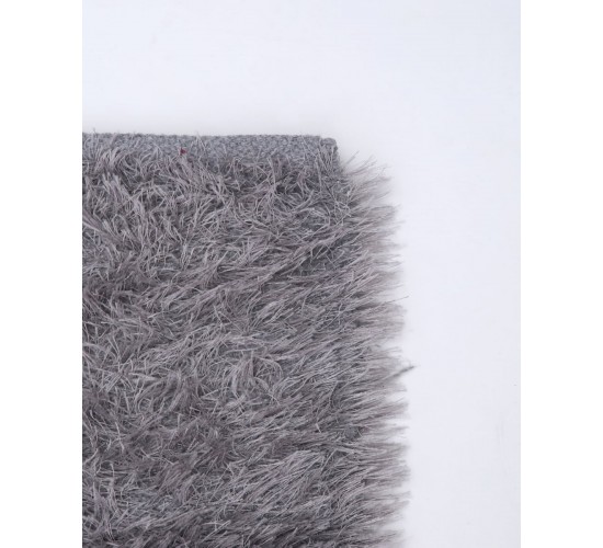 Σετ Κρεβατοκάμαρας 3 Τεμαχίων Shaggy Χαλί 4 Εποχών Aryama σε 7 Αποχρώσεις Σετ Ανθρακί