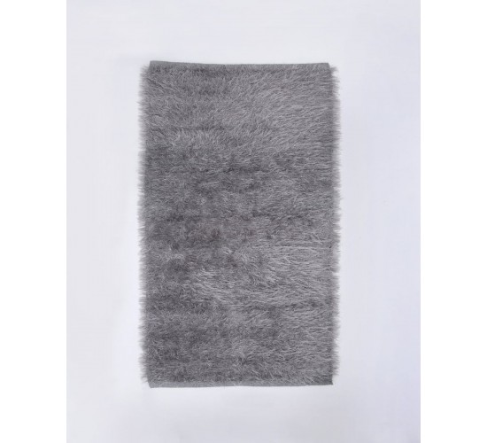 Σετ Κρεβατοκάμαρας 3 Τεμαχίων Shaggy Χαλί 4 Εποχών Aryama σε 7 Αποχρώσεις Σετ Ανθρακί