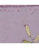 Πουγκί από Ταφτά με Λουλουδάτο Κέντημα για Μπομπονιέρα Lux 18x23cm 18x23cm Λιλά