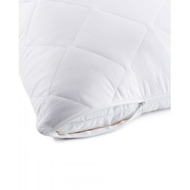 Καπιτονέ Ζεύγος Μαξιλαροθήκες Προστασίας Brasil II 45x65cm Άσπρο