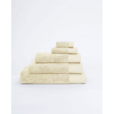 Βαμβακερή Πετσέτα με Φαρδιά Πικέ Φάσα Capital 700gsm Μπάνιου | 65x135cm Μπεζ