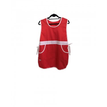 Ποδιά Φόρεμα-Σαμαράκι με Τσέπες σε 5 Αποχρώσεις One Size (37x81cm) Κοραλί