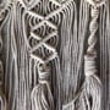 Boho Διακοσμητικό Τοίχου Macrame 3 Πλεξούδες Juanita 33x73cm Natural