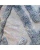 Boho Βαμβακερή Ανάγλυφη Διακοσμητική Μαξιλαροθήκη Aignousa σε 5 Αποχρώσεις 45x45cm 45x45cm Γαλάζιο