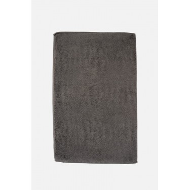 Βαμβακερό Μονόχρωμο Πατάκι Μπάνιου Premium 715gr σε 7 Αποχρώσεις 4 Διαστάσεις 57x100cm Ανθρακί