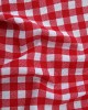 Κόκκινη Καρώ Τραβέρσα Λονέτα Rina 40x130cm Τραβέρσα (40x130cm) Κόκκινο