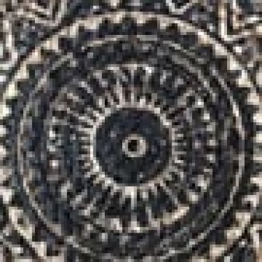 Ψάθα Πλεκτό Οικολογικό Στρογγυλό Χαλί Γιούτας Gimlet Design 1 Φ60cm Διάμετρος 60cm