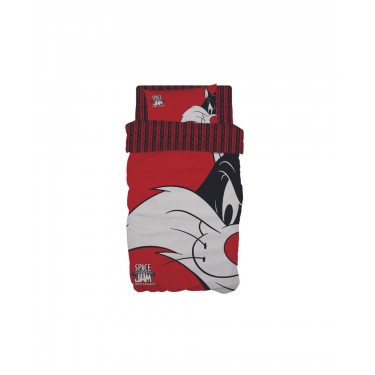 Σετ Παπλωματοθήκη Sylvester Warner Bros 165x250cm Μονή (165x250cm)