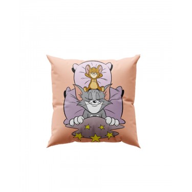 Παιδικό Διακοσμητικό Μαξιλάρι Tom & Jerry Warner Bros 40x40cm 40x40cm