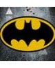 Παιδικό Χαλί Batman Logo Warner Bros σε 2 Διαστάσεις 130x180cm Γκρι