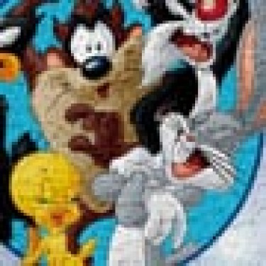 Παιδικό Χαλί Looney Tunes Warner Bros σε 2 Διαστάσεις 55x85cm Σιέλ