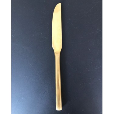 Σετ 6 τεμ Ανοξείδωτα Μαχαίρια Χρυσά Ματ Cultery Χρυσό