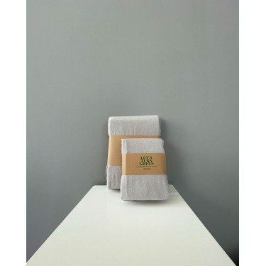 Φανελένια Βαμβακερή Βρεφική Μαξιλαροθήκη Momenta 35x50cm 35x50cm Γκρι