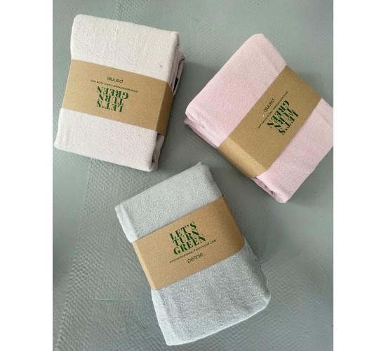 Φανελένια Βαμβακερή Βρεφική Μαξιλαροθήκη Momenta 35x50cm 35x50cm Πούδρα