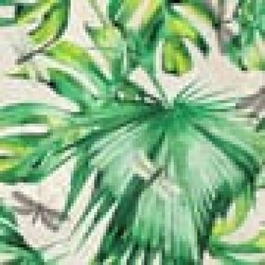 Μπεζ Ύφασμα με Σχέδιο Φοίνικες Palmeras Φ280cm Μπεζ