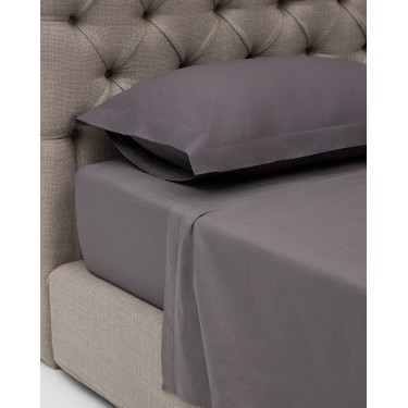 Βαμβακερό Πανωσέντονο Daker II Υπέρδιπλη (220x273cm) Ανθρακί