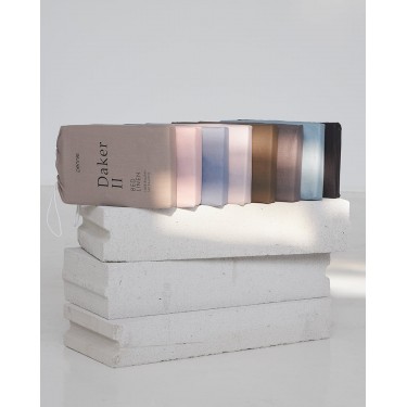 Βαμβακερό Σεντόνι με Λάστιχο Daker II Μονή (100x200 37cm) Μαύρο