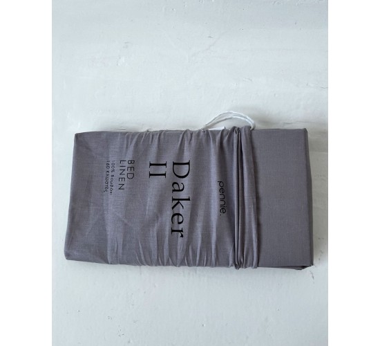 Ζεύγος Βαμβακερές Μαξιλαροθήκες Daker II 50x70cm 50x70cm Γκρι