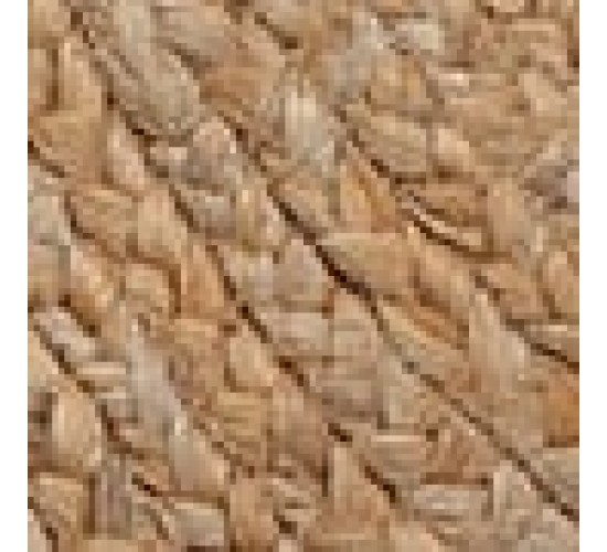 Πλεκτό χαλάκι Trecase Διάμετρος 180cm Μπεζ