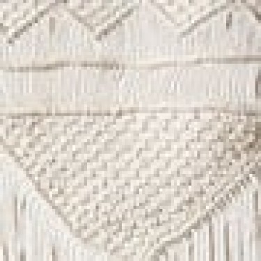 Boho Διακοσμητικό Τοίχου Macrame με Κρόσσια Navi 40x70cm 40x70cm Μπεζ