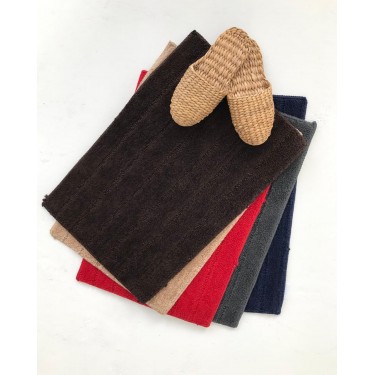 Micro Αντιολισθητικό Χαλάκι Μπάνιου Cozy 40x60cm 40x60cm Σοκολά