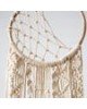 Boho Διακοσμητικό Τοίχου Macrame με Κρόσσια Levu 30x60cm Σοκολά