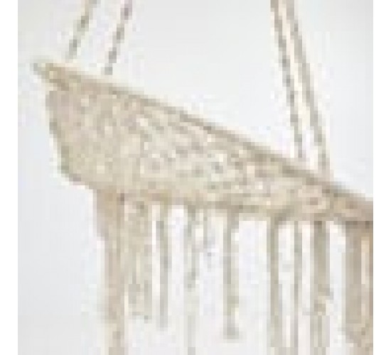 Boho Μακραμέ Μικρή Κούνια Sierra 120x80x60cm Natural Boho Μακραμέ Μικρή Κούνια Sierra 120x80x60cm Natural