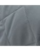 Microsilk Καπιτονέ Μονόχρωμο Κουβερλί Gentle Υπέρδιπλη (220x240cm) Ανθρακί