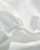 Σεντόνι με λάστιχο Peak Διπλή | 140x200 37cm Άσπρο