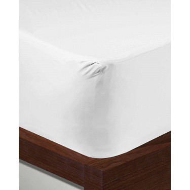 Σεντόνι με λάστιχο Peak Super Υπέρδιπλη | 180x200 37cm Άσπρο