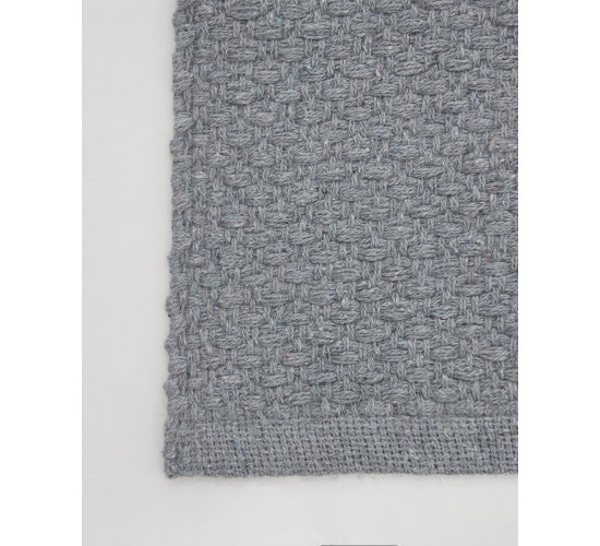 Βαμβακερό Καλοκαιρινό Χαλί Sosi 3 Αποχρώσεις 3 Διαστάσεις 120x180cm Γκρι