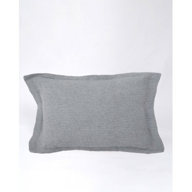 Διακοσμητική Oxford Μαξιλαροθήκη Nairi 50x70 3cm 50x70 3cm Γκρι απαλό