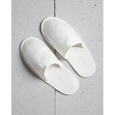 Βιοδιασπώμενες Bamboo Κλειστές Λευκές Παντόφλες Rheo One Size (28.5cm) Άσπρο