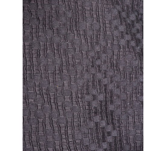 3D Βαμβακερή Πετροπλυμένη Ζακάρ Βρεφική Κουβέρτα με Σχέδιο Aztec Tourmali σε 2 Αποχρώσεις Λίκνου | 87x134cm Ανθρακί