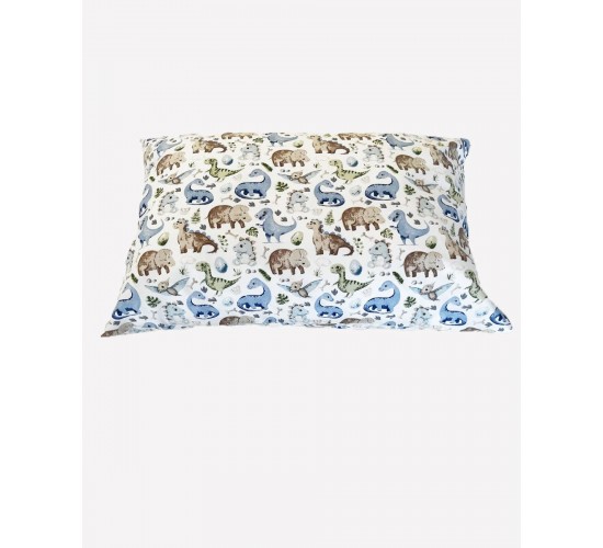 Βαμβακερή Παιδική Εμπριμέ Μαξιλαροθήκη Mesozoic 50x70cm 50x70cm