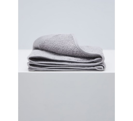 Βαμβακερή Πετσέτα Nello 550gsm Προσώπου | 50x100cm Γκρι