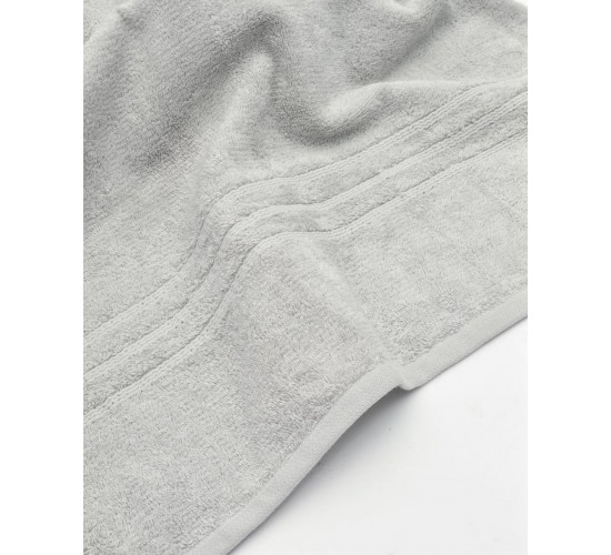 Βαμβακερή Πετσέτα Μονόχρωμη Wild Χειρός | 30x50cm Γκρι