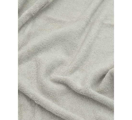 Βαμβακερή Πετσέτα Μονόχρωμη Wild Χειρός | 30x50cm Γκρι