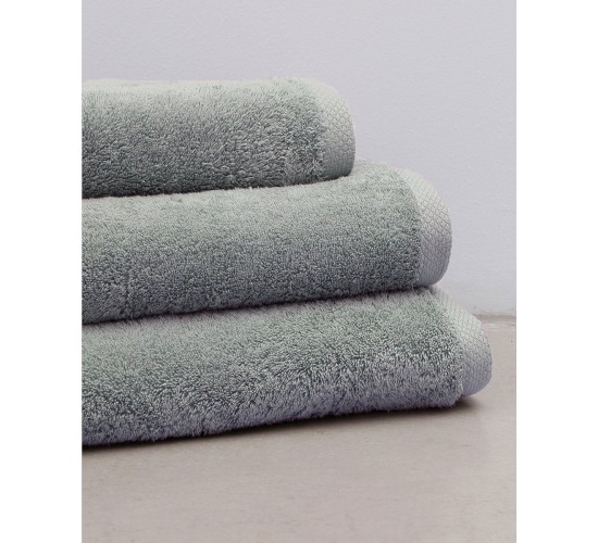 Βαμβακερή Πετσέτα με Φάσα Ultrasoft Beck 720gsm Προσώπου | 48x100cm Μέντα