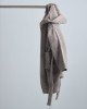 Unisex Βαμβακερό Πετσετέ Μονόχρωμο Μπουρνούζι με Κουκούλα Adore Small Άμμου Unisex Βαμβακερό Πετσετέ Μονόχρωμο Μπουρνούζι με Κουκούλα Adore Small Άμμου