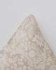Διακοσμητική μαξιλαροθήκη Teramo με tribal σχέδιο 25x40cm Μπεζ