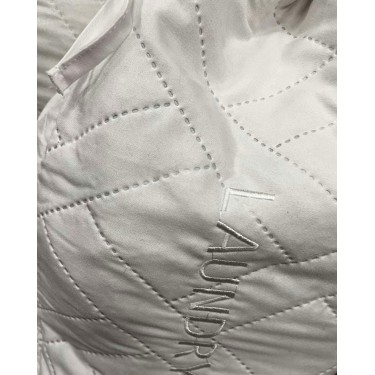 Microsilk Σάκος Απλύτων με Κέντημα Laundry Bag Nomas 50x70cm Άσπρο