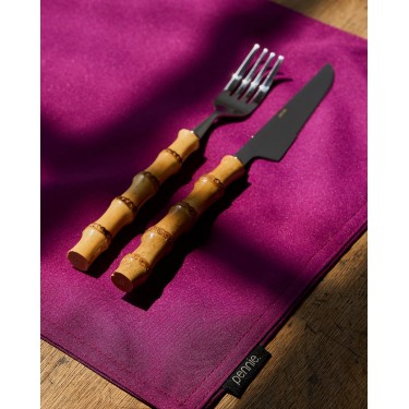 Σουπλά Monaco σε 4 Αποχρώσεις 30x42cm 30x42cm Δαμασκηνί