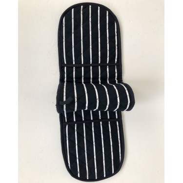 Ριγέ Γάντι Κουζίνας Stripes 20x87cm One Size (20x87cm) Μπλε