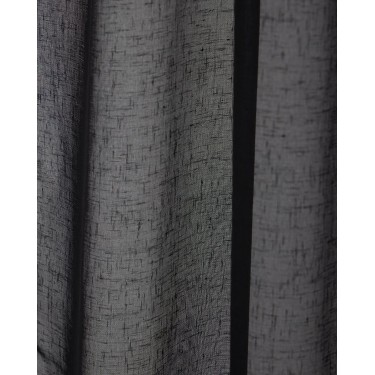 Μονόχρωμο Ύφασμα Beatrix Φ320cm σε 8 Αποχρώσεις Μαύρο